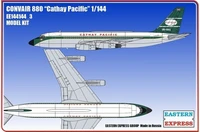 144144_3  авиация  Авиалайнер CV880 CATHAY  (1:144) 2000000165899