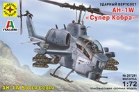 207291  авиация  Вертолет AH-1W "Супер Кобра" (1:72) 4607061766775