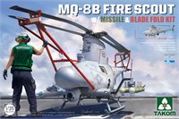 2169  авиация  MQ-8B Fire Scout w/missile&amp;Blade  (1:35) 4897051422594