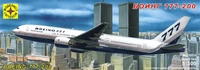 230034  авиация  Боинг 777-200 (1:300) 4607061760629