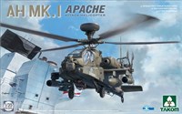 2604  авиация  AH Mk. 1 Apache Attack Helicopter  (1:35) 4897051422617