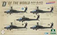 2606  авиация  "D" of the World AH-64D Apache Longbow Attack Helicopter | Limited Edition  (1:35) 4897051422631