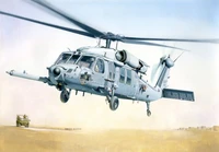 2666  авиация  MH-60K BLACKHAWK SOA (1:48) 8001283026666