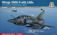 2707  авиация  Mirage 2000D with LGBs  (1:48) 2000000131283