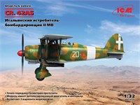 32023  авиация  Fiat CR.42AS WW II Italian Fighter Bomber  (1:32) 4823044407804