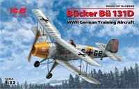 32030  авиация  Bucker Bu 131D WWII German Training Aircraft    (1:32) 2000000088068