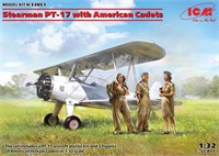 32051  авиация  Stearman PT-17 с американскими кадетами  (1:32) 2000000165325