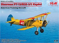 32052  авиация  Stearman PT-13/N2S-2/5 Kaydet, American Training Aircraft  (1:32) 2000000172095