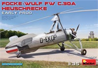 41012  авиация  FOCKE-WULF FW C.30A HEUSCHRECKE. EARLY PROD  (1:35) 4820183312662