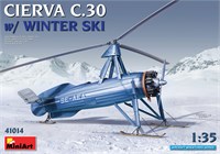 41014  авиация  CIERVA C.30 w/ WINTER SKI  (1:35) 4820183312853