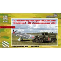 48001  авиация  Y@K-9DD Soviet Long Range Fighter &amp; BZ-38 Fuel Tanker.  (1:48) 2000000158730