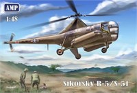 48002  авиация  Sikorsky R-5/S-51  (1:48) 2000000208497