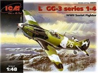 48091  авиация  ЛаГГ-3 1-3 серии (1:48) 2000000003245