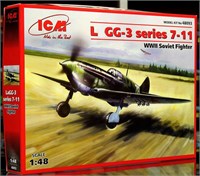 48093  авиация  ЛаГГ-3, 7-11 серии (1:48) 2000000003252