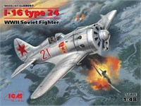 48097  авиация  И-16 тип 24   (1:48) 2000000079042