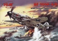 48104  авиация  Bf 109F-4/B  (1:48) 2000000003283