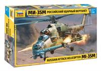 4813  авиация  Российский ударный вертолет Ми-35М  (1:48) 4600327048134