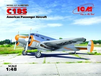 48185  авиация  С18S American Passenger Aircraft  (1:48) 2000000097749