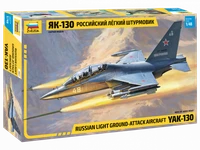 4821  авиация  Российский лёгкий штурмовик ЯК-130  (1:48) 4600327048219
