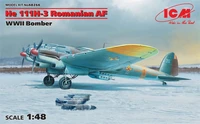 48266  авиация  He 111H-3 Romanian AF, WWII Bomber  (1:48) 2000000156286