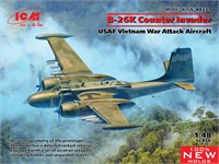 48279  авиация  B-26K Counter Invader USAF Vietnam War Attack Aircraft  (1:48) 4823044407613