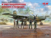 48280  авиация  B-26K with USAF Pilots &amp; Ground Personnel  (1:48) 4823044407620