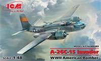 48283  авиация  A-26С-15 Invader, WWII American Bomber  (1:48) 2000000156293