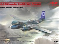 48285  авиация  A-26В Invader Pacific War Theater, WWII American Bomber  (1:48) 2000000172187