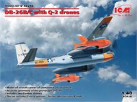 48286  авиация  DB-26B/C with Q-2 drones  (1:48) 4823044407637