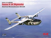 48290  авиация  Cessna O-2A Skymaster American Reconnaissance Aircraft  (1:48) 2000000162577