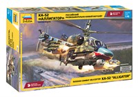 4830  авиация  Российский ударный вертолёт Ка-52 "Аллигатор"  (1:48) 4600327048301