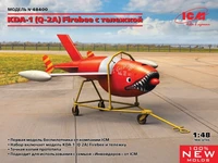 48400  авиация  KDA-1 (Q-2A) Firebee с тележкой  (1:48) 4823044407644