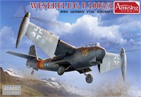 48A002  авиация  WWII German VTOL aircraft Weserflug P.1003/1  (1:48) 6954248848020