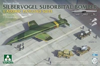5018  авиация  Sänger-Bredt Silbervogel Suborbital Bomber &amp; Atomic Payload Suite  (1:72) 4897051422327