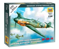 6116  авиация  Messerschmitt Bf.109 F-2 (1:144) 4600327061164
