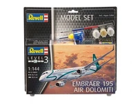 64884  авиация  Embraer 195 AIR DOLOMITI MODEL SET  (1:144) 2000000154329