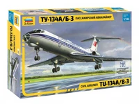 7007  авиация  Ту-134А/Б-3 (1:144) 4600327070074