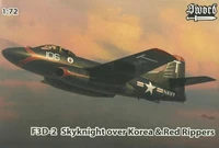 72094SE  авиация  F3D-2 Skyknight over Korea  (1:72) 8596444720946