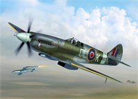 72095  авиация  Spitfire Mk.XIV E/C  (1:72) 8592977720958