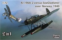 72120  авиация  Arado Ar-196A-2 vs Sea Gladiator (Norway 1940)  (1:72) 8592977721207