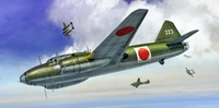 72144  авиация  Mitsubishi G4M1 Model 11 "Betty"  (1:72) 8596444721448