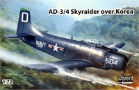 72151  авиация  AD-3/4 Skyraider over Korea (1:72) 8596444721516
