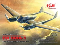 72291  авиация  Самолет-разведчик FW-189A-1  (1:72) 2000000075914
