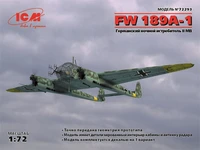 72293  авиация  FW189A-1 ночной истребитель   (1:72) 2000000079592