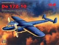 72303  авиация  Немецкий ночной истребитель Do.17Z-10 (1:72) 2000000070537