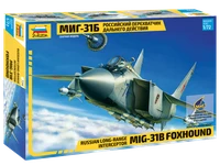 7244  авиация  МиГ-31Б  Российский Перехватчик дальнего действия  (1:72) 4600327072443