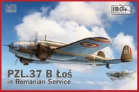 72516IBG  авиация  PZL.37B II Los(Romanian service)  (1:72) 2000000187761