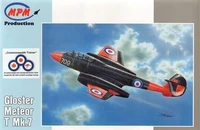 72548  авиация  Gloster Meteor T Mk.7   (1:72) 8594071082512