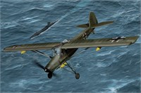80184  авиация  Fieseler Fi-156U Storch  (1:35) 6939319201843