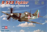 80237  авиация  D.520 Fighter  (1:72) 6939319202376